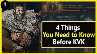 D1: 4 things to know before KVK || Kvk Preparation Viking Rise