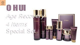 OHUI Age Recovery 4 items Special Set/Korea to Worldwide