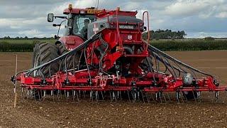 Farm update 301 Planting wheat for harvest 2025 starts with Simba Freeflow &  Weaving Sabre tine.