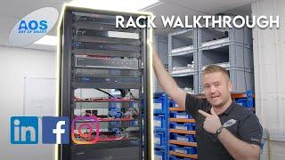 HUGE 42u ALDERLEY EDGE Rack Walkthrough With Rich From Art of Smart