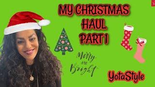 WHAT I GOT FOR CHRISTMAS PART 1 #christmas2024 #christmashaul #luxurychristmas