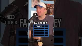 FAST MONEY!! Did He Blow It?! Need 100 Points! #shorts #fastmoney #familyfeud #games #survey