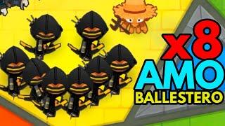 ¿Hasta donde llegan 8 Amos Ballesteros?  [Bloons TD 6]