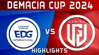 EDG vs LGD Highlights | Demacia Cup 2024 | EDward Gaming vs LGD Gaming by Onivia