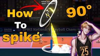 Tutorial • How to spike 90° with nishikawa - Vertical spike