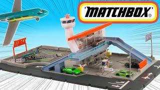 MATCHBOX l'Aéroport Airport Adventure encore mieux qu'un garage ! Unboxing test complet Hot Wheels