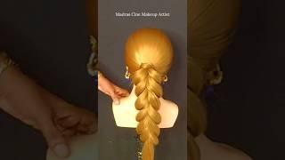 Ponytail hairstyle 3 #share #hairstyle #madras_cine_makeupartist