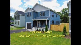 NEW Construction for Sale 2 Primary Suites W. Henrico, VA  +$699K+