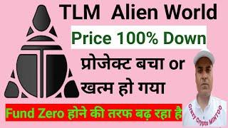 TLM Alien World Token Fund is Getting zero || हमारा Fund Zero हो जाएगा क्या? || Crazy crypto MINTOO