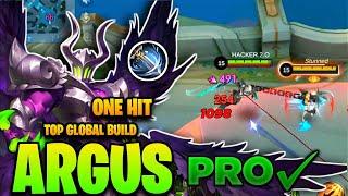 ARGUS NEW ONE SHOT BUILD BRO [ AUTO WIN ] || ARGUS BEST BUILD 2024