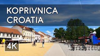 Walking Tour: Koprivnica, Croatia - 4K UHD Virtual Travel