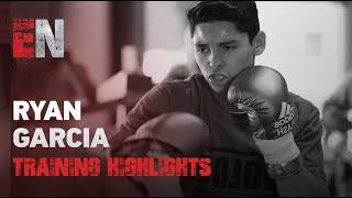 Ryan Garcia Training I Ryan Garcia Working On His Speed And Power I EsNews Boxing