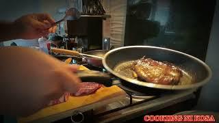 How to cook Steak / Cooking ni kosa  @vlognikosa / Father's day edition @LandersPH