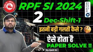 RPF SI 2024 |All Maths Questions 2nd Dec(Shift-1)| RPF SI 2024 Maths Paper | Maths by Sahil sir