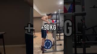 Weighted Dip +90kg/+198lb @ 85kg/187lb BW