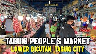 TAGUIG PEOPLE's MARKET of Lower Bicutan, Taguig City | Filipino Fresh Food Market in Metro Manila