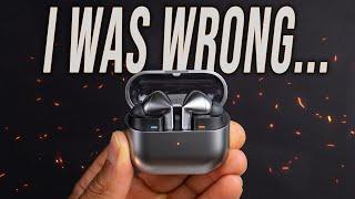 I Was WRONG About The Samsung Galaxy Buds 3 Pro | (MUST WATCH!)