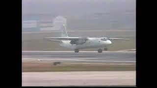 Antonov 24 landing