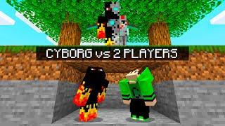 CYBORG Caçador contra 2 Players no MINECRAFT