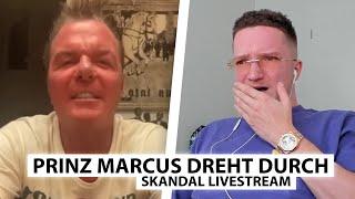 Prinz Marcus hetzt live auf Instagram..  | Justin reagiert