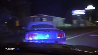 FHP HIGH SPEED CHASE OF ARMED FELON GETS PITTED, NEARLY CRASHES INTO HOUSE!!