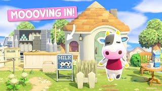 Building a Milk Stall for Tipper's Yard!  | Animal Crossing New Horizons