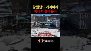강원랜드가면 와이프, 재산 다 날린다