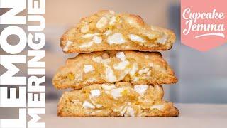 Lemon Meringue New York Cookies Recipe | Cupcake Jemma