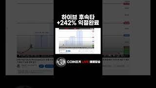 하이브코인(HIVE) 후속타 250% 익절완료 알트코인 비트코인선물매매 수익라이브실전단타스윙 이더리움솔라나리플 에이다 샌드박스테조스 #알트코인 #알트코인추천 #하이브코인 #테조스