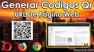 Generar un codigo qr de una pagina web en navegador para escanear con celular