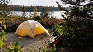 Alone in the North Woods - Solo Wild Camp