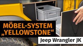 Jeep Wrangler JK mit ORYX „Yellowstone“ Innenausbau