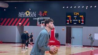 Houston Rockets Practice Footage December 31st