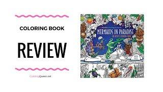 Mermaids in Paradise  Coloring Book Review - Denyse Klette
