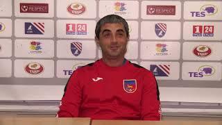 "ТСК-Таврия"- "Инкомспорт" - 2:1 (18.08.2019) Послематчевая пресс-конференция: Владимир Саркисов