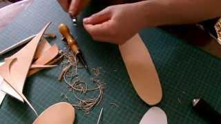 Кожаный чехол для складного ножа своими руками
