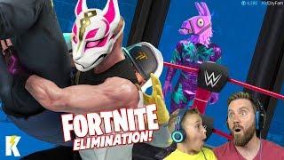 Fortnite Elimination Chamber Match in WWE 2k19 (WITH LLAMA)! K-City GAMING