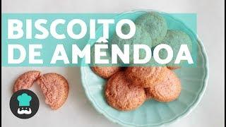 Como fazer Biscoito de amêndoa | sobremesa FÁCIL