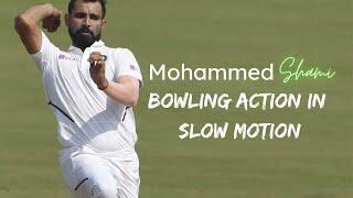 Mohammed Shami Bowling Action: Detailed Action in Slow Motion