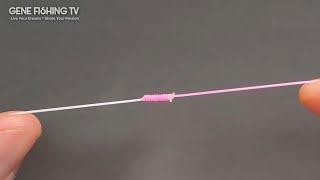 Smooth Strong Fishing Knot for Mono to Monofilament Leader