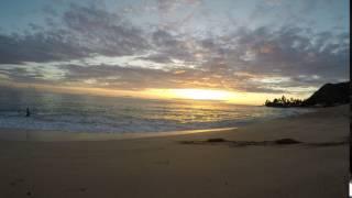 MakahaBeach Timelapse 4K HD GoPro Hero 4 black