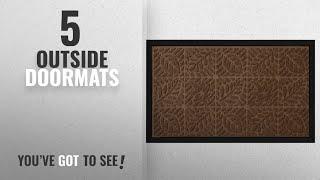 Top 10 Outside Doormats [2018 ]: Outside Shoe Mat Rubber Doormat for Front Door 18"x 30" Outdoor