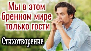 "Мы в этом бренном мире только гости" ХРИСТИАНСКИЙ СТИХ! Поэзия. Христианское стихотворение-трогател