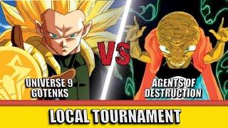 U9 Gotenks (Y) vs  Agents of Destruction  (All) | DBS Duel