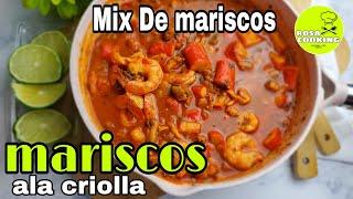 SEAFOOD CRIOLLA / mixed seafood recipe / mixed seafood recipe