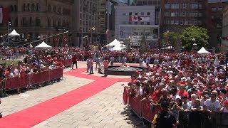 Canada Day celebrations on Parliament Hill