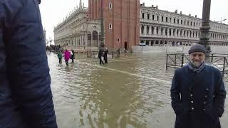 “Acqua alta”  in San Marco Square~Enchanting Canals & Cinematic Dreams: A Venice Voyage Part 3 