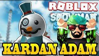 EN BÜYÜK KARDAN ADAM | ROBLOX SNOWMAN SİMULATOR ️