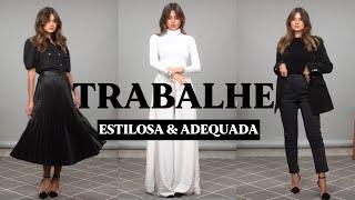 Looks mais formais para trabalhar adequada - Viihrocha