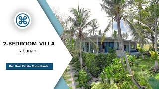 Industrial-style 2 Bedroom Villa with Ocean views in Kediri, Tabanan, Bali